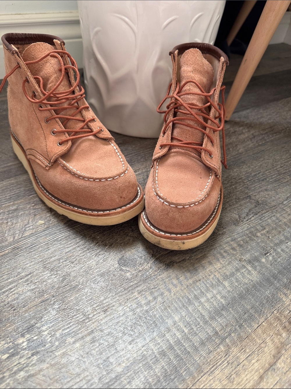 Red Wing Shoes Women's Suede Chukka Boots - Tan
